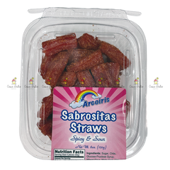 FamArc - Tub Sabrositas Straws Spicy 24/6oz