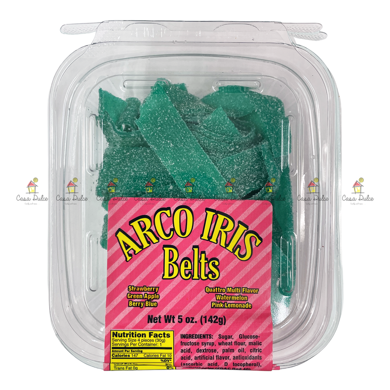 FamArc - Tub Green Sour Belts 24/5oz