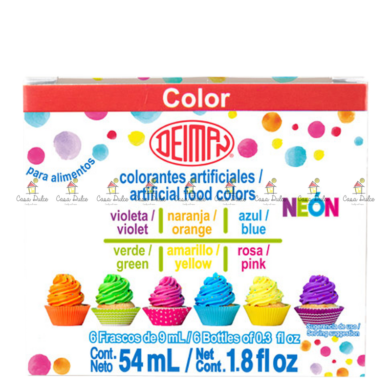 Deiman - Cajilla Multicolor NEON 20/54ml