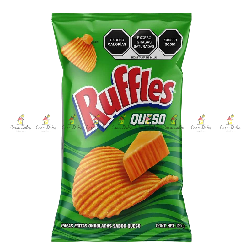 Sab - Large Ruffles Queso 30/120gr