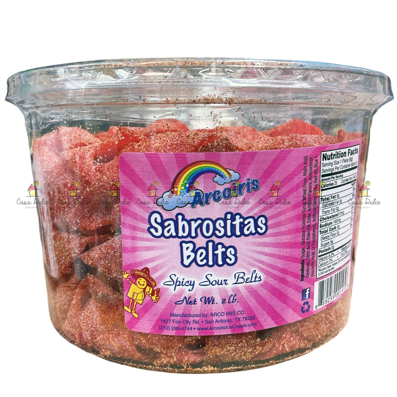 Fam. Arc. - Sabrositas Belts Spicy 12/2Lb