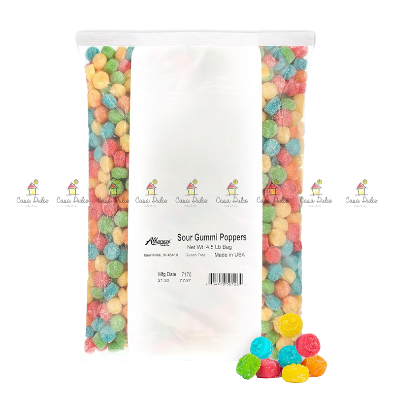 Alb - Sour Gummi Poppers 4/4.5LBS