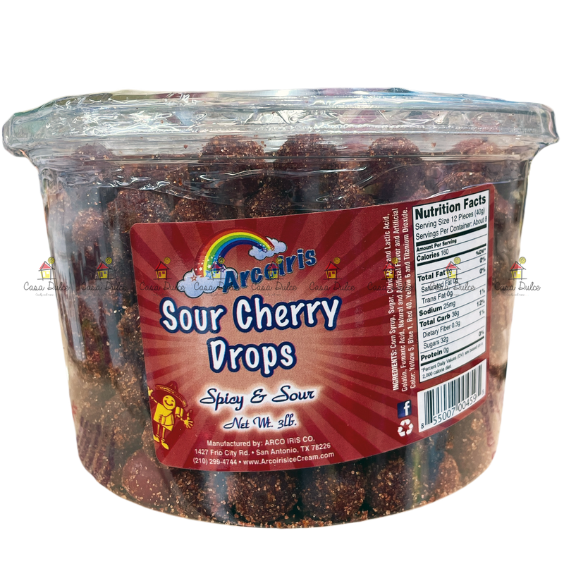 Fam. Arc. - Sour Cherry Drops 12/3Lb